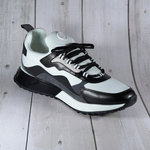 Michael Kors Theo Sport Open Sneakers Logo Color Grey/White Size 13 M main image 7
